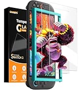 COOWPS Screen Protector for Nintendo Switch 2 (2025), with Alignment Frame, Easy to Install, Ultr...