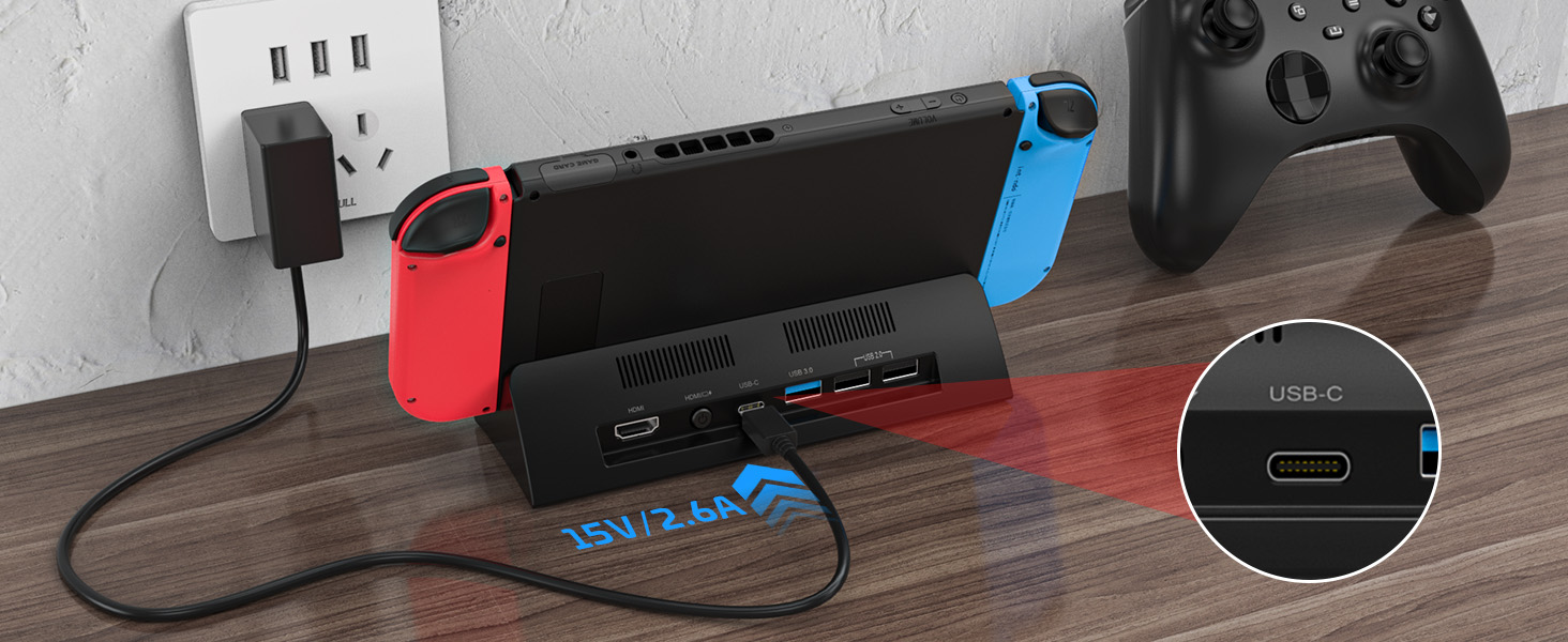 nintendo switch docking station for tv