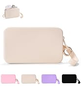 Playexen Silicone Zippered Pouch Compatible with T0uch-land, Hand Sanitizer Spray Zipper Bag with...
