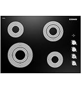 COSMO COS-304ECC Electric Ceramic Glass Cooktop with 4 Burners, Dual Zone Element, Hot Surface In...