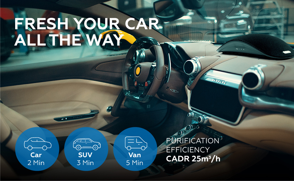 High purification efficiency