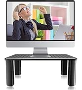 Pholiten Monitor Stand Riser,Laptop Stand Riser for Desk, Adjustable Laptop Stand Riser Holder,Co...