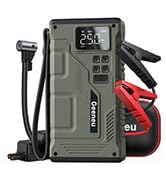 Jump Starter with Air Compressor, Portable 3500A Peak Car Battery Jumper Starter with 150PSI Digi...