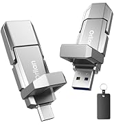 Orlian 1TB External Portable SSD USB Solid State Drive Up to 500MB/s USB 3.2 Gen 2 Dual Drive Typ...