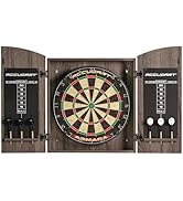 Accudart Armada Bristle Dartboard Cabinet Set - Official Size 18" x 1.5" - Self Healing Genuine S...