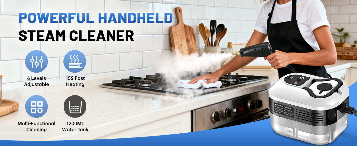 Pressurized Handheld Steam Cleaner
