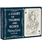 A Court of Thorns and Roses Official Collection: Playing Card Set (Night Court Inner Circle) | fr...