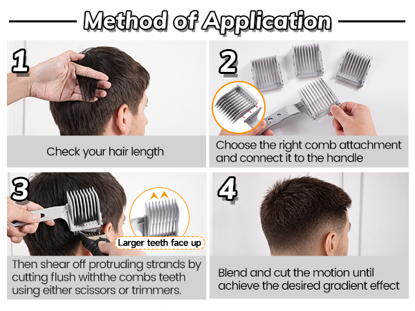 fade comb for clippers
