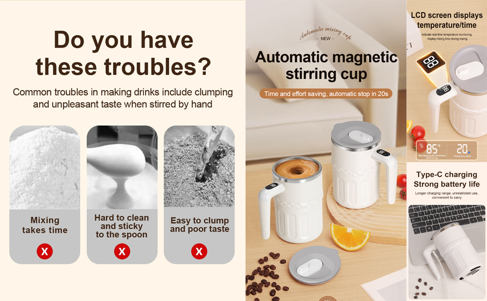 Coffee mug Stirring mug