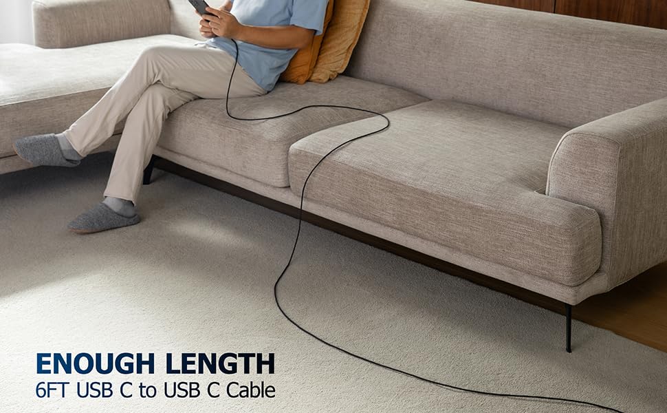 usb c to usb c 6ft