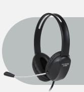 Cyber Acoustics Stereo USB Headset (AC-4006), Noise Canceling Microphone for PC & Mac, Perfect fo...