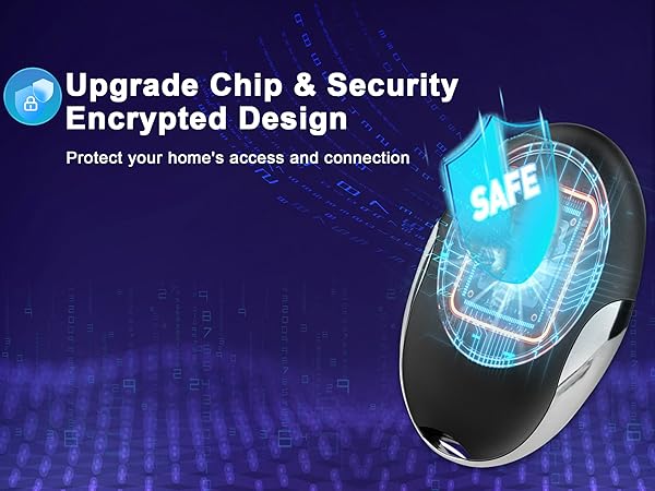 keychain garage door button