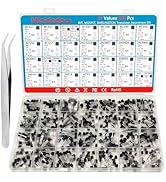 Minidodoca 31 Kinds 580pcs Assorted Type General Purpose TO92 Transistors PNP NPN Bipolar Power T...