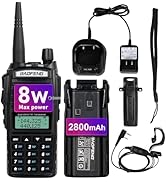 BaoFeng Radio BaoFeng UV-82 High Power Ham Radio Handheld Dual Band Portable Two Way Radio Walkie...