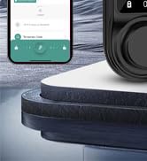 Smart Door Lock, Fingerprint Door Lock, Smart Biometric Deadbolt, Electronic Touchscreen Door Loc...