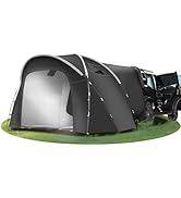 MAIZOA 9 x 6.5 x 6.5 FT Car Tailgate Tent 4-5 Person Rectangle for Family,Tailgate Tent, Waterpro...