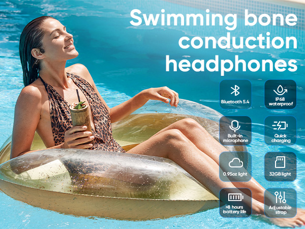 swimming headphones underwater