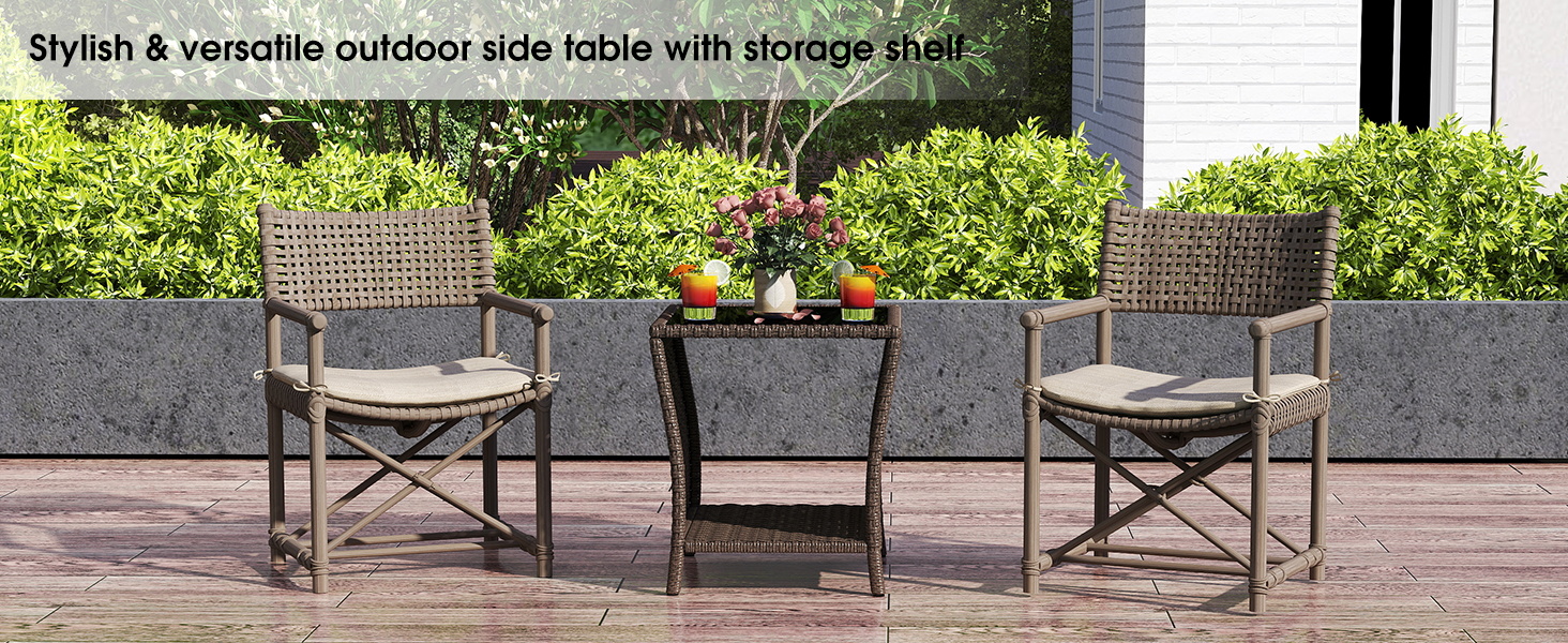 outdoor side table