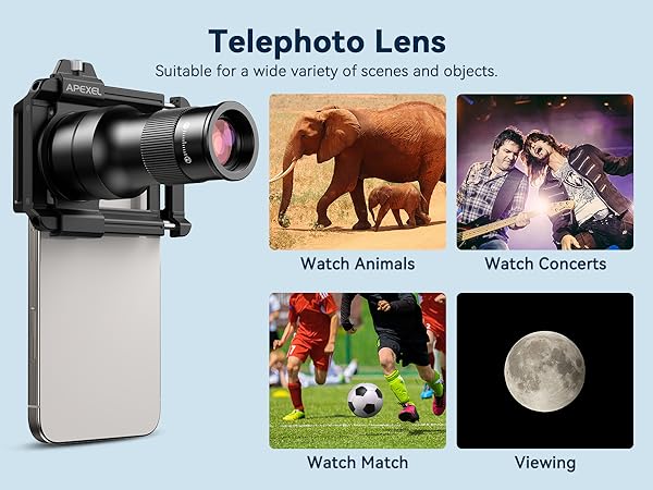 telephoto lens for iphone