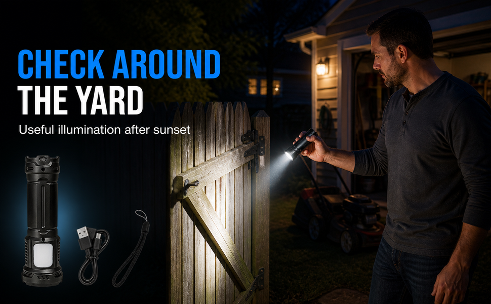 flashlight camping