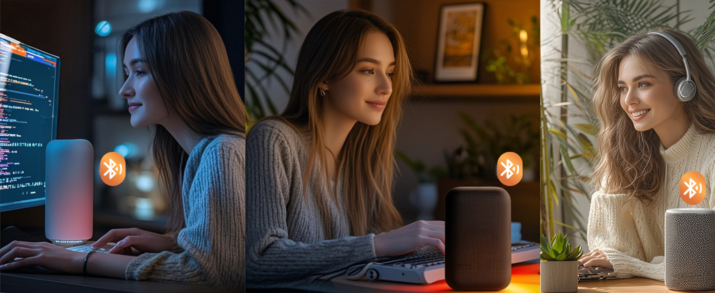 USB Bluetooth 5.4 Adapter for Desktop PC: Long Range Wireless Dongle with 5dBi Antenna Plug & Play