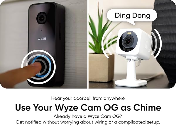 Wyze Video Doorbell v2 Cam as Chime
