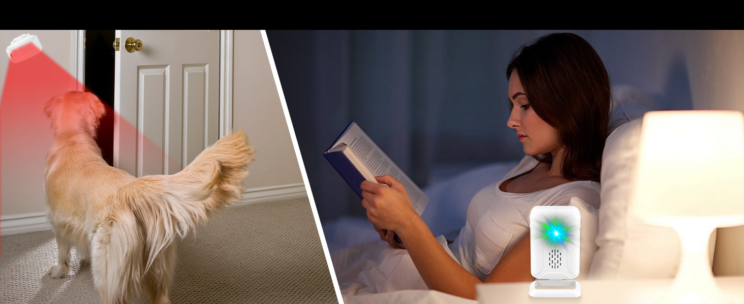 motion sensor doorbell chime alarm