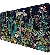 Lateefah Gaming Mouse Pad, Desk Pad for Keyboard and Mouse, Waterproof Mouse and Keyboard Mat, No...