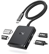 uni USB C to USB C Hub 10Gbps, 4 USB-C 3.2 Ports USB C Splitter for Laptop, High Speed USB-C Mult...