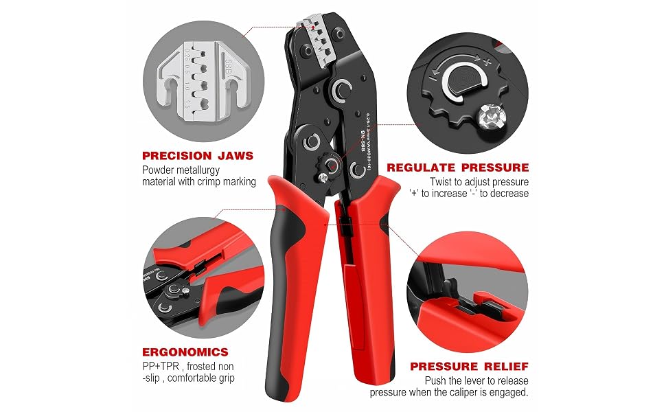 Ratchet Crimper Tool