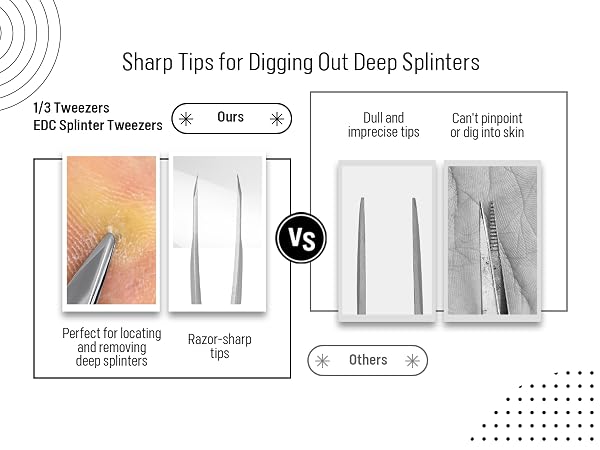 pointed precision ingrown hair tweezers,round tip eyebrow tweezers,splinter tweezers