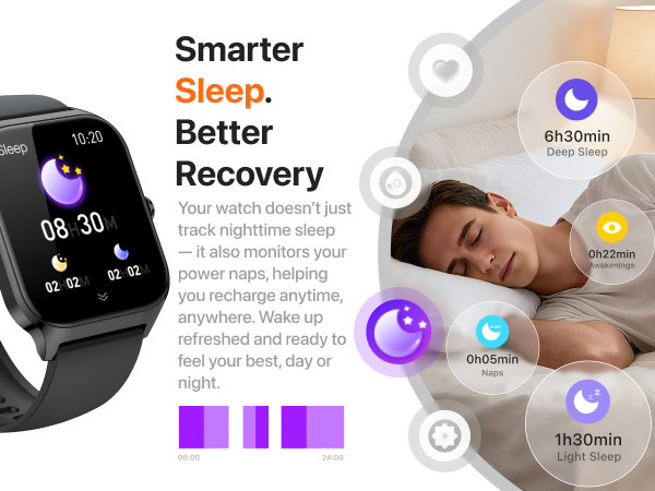 Sleep watch sleep monitor watch