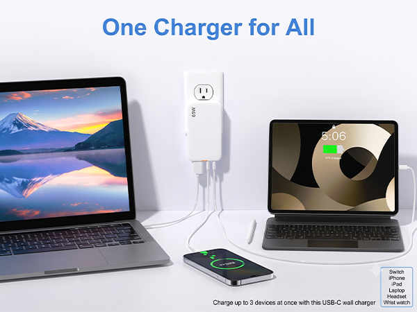 flat usb wall plug