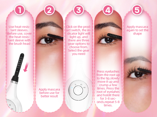 heated lash curler