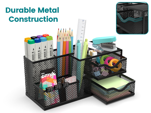 metal pen holder