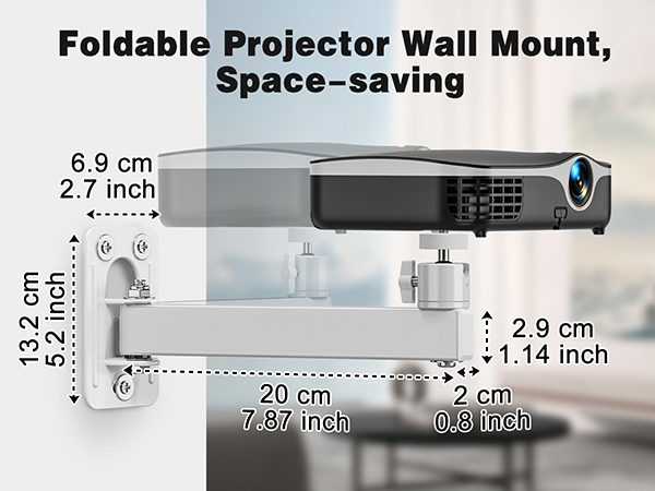 projector wall mount