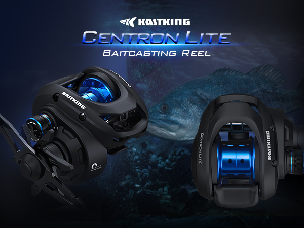 KastKing Centron Lite Long Cast Baitcasting Reel–Lightweight