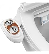 YASFEL Bidet, Self-Cleaning Bidet Attachment for Toilet - Non Electric Dual Nozzles Cold Water Bi...
