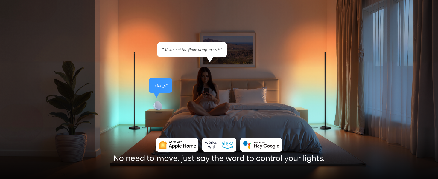 apple home floor lamp