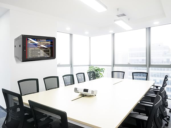 wall mount srver rack in Office