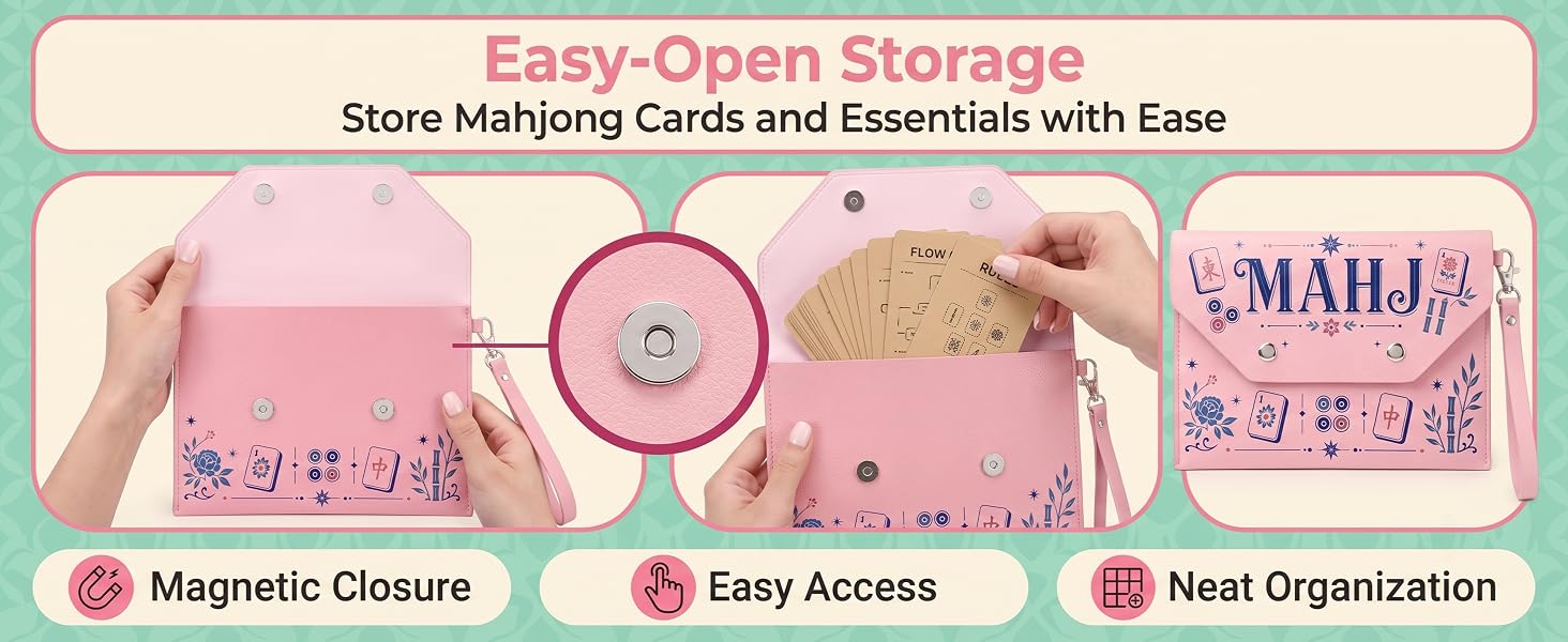 mahjong tile bag