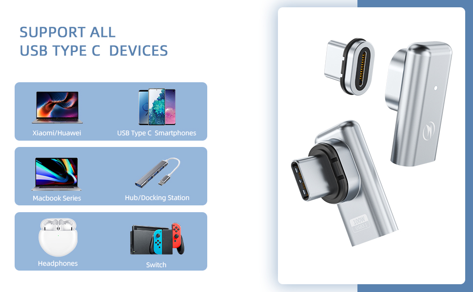 magnetic USB C adapter 