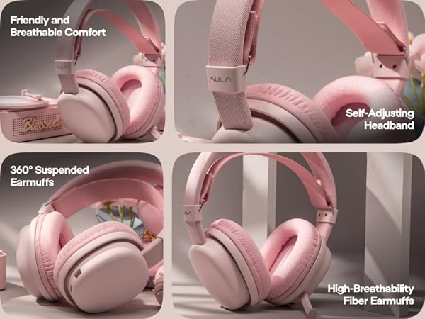 G7 Headset Pink