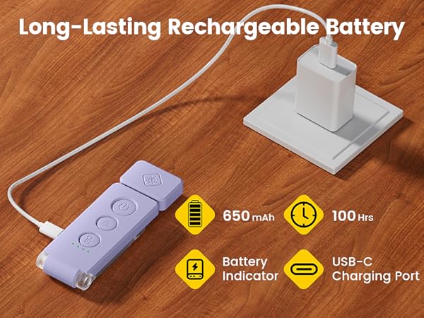 rechargeable book light