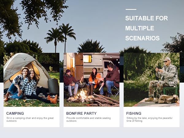 LET'S CAMP CAMPING CHAIR