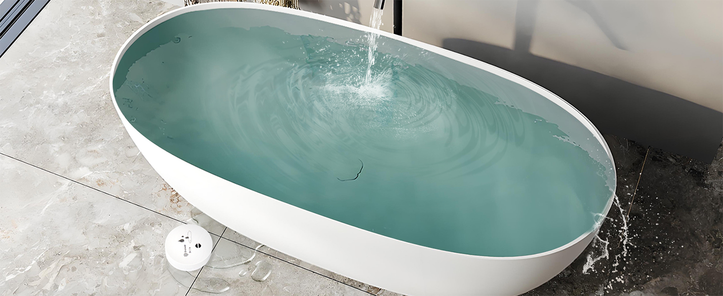 Water alarm leak detector