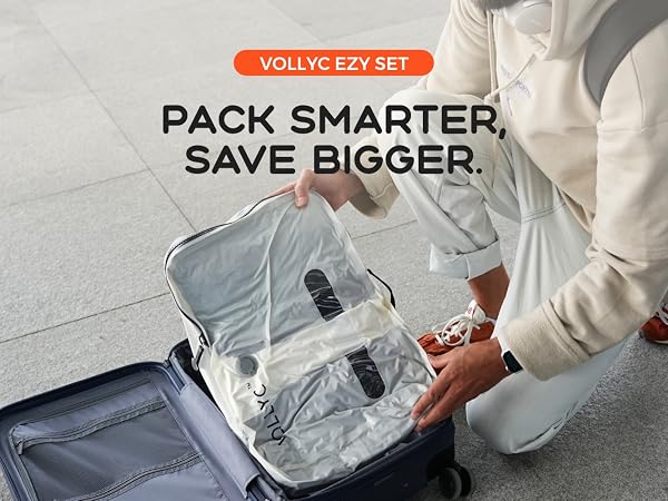 Travel Vacuum Bags with Pump