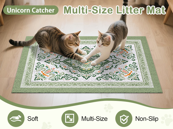 cat litter mat
