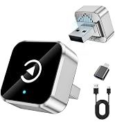 2026 Upgraded Wireless CarPlay &amp; Android Auto Adapter, Fast Connection, Universal Fit for Most Wi...