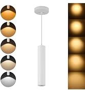Ajbvp Zoomable LED Pendant Lights Modern Ceiling Hanging Spotlight Pendant Lighting,5CCT/2700K-50...